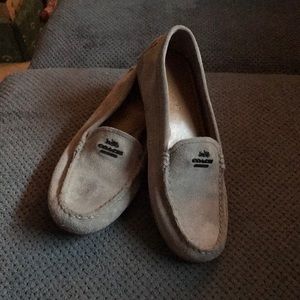 Coach suede flats